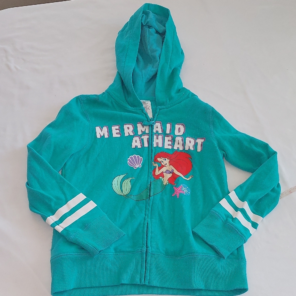 Disney Teal Mermaid Hoodie for Kids